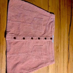 Corduroy skirt